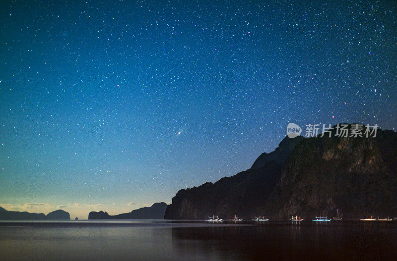 菲律宾El Nido的星夜